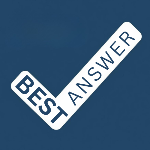Best Answer is | Let's Find the Best Answer